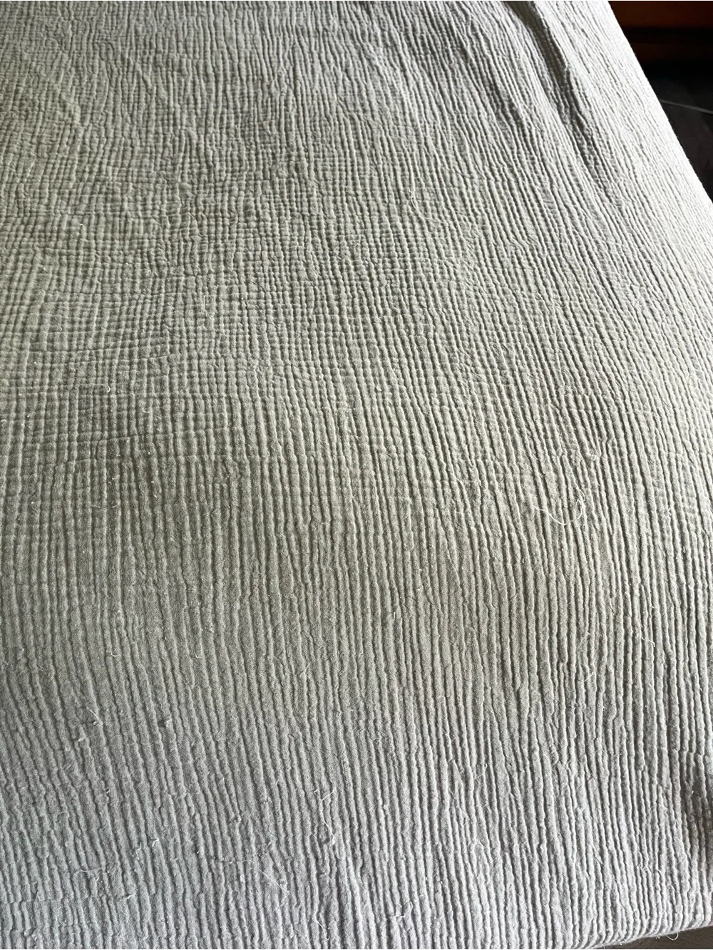 Parachute Organic Cloud Cotton Duvet Cover King/Cal King in Bone